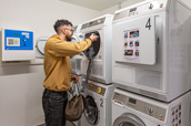 Laundry - Ausstattung möblierte 1-Zimmer-Wohnung Student Apartments Hamburg